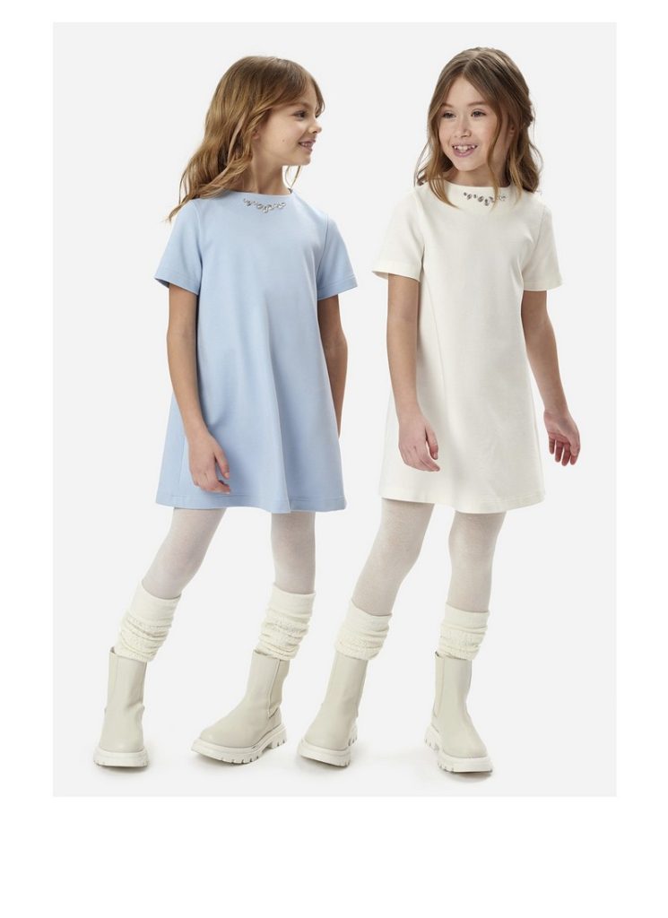 Haut Manches Longues Fille Simonetta - Taille 2T, Rose, 100% Coton - Neuf Avec étiquette